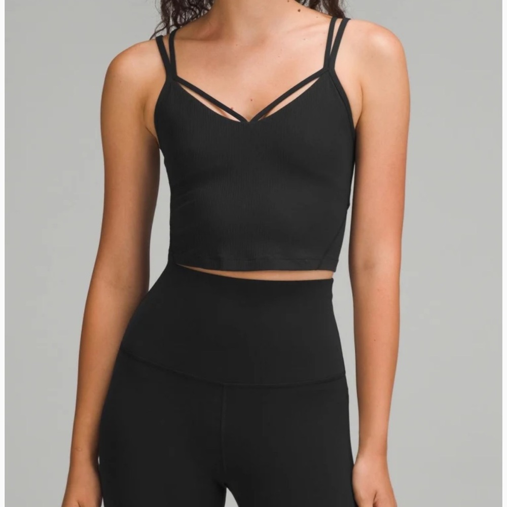 lululemon athletica Black Tank Top